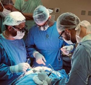 Cirurgia no Hospital de Clínicas em Porto Alegre