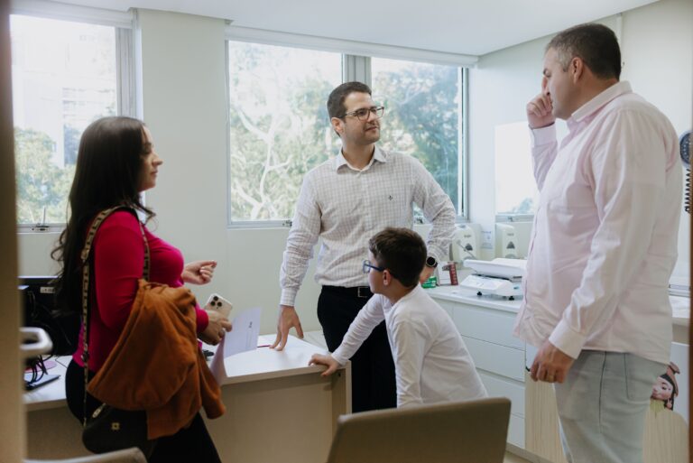 pais no consultório