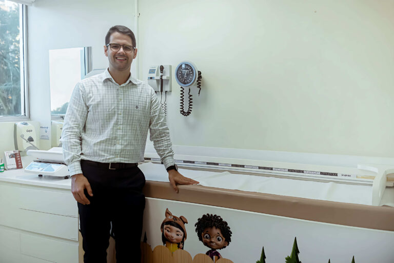 Bancada do consultório